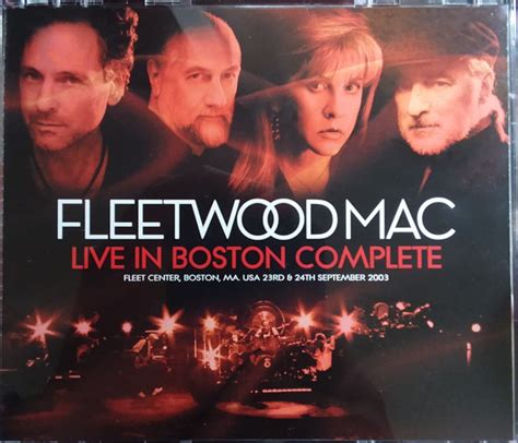 Fleetwood Mac – Live In Boston Complete (2013, CD) - Discogs