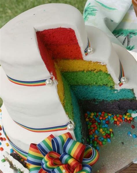 rainbow lgbt cake | LGBT | Pinterest | lGBT, Rainbows and Cakes