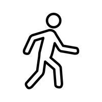 Walking Icon Vector Art, Icons, and Graphics for Free Download