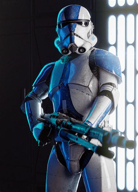 ArtStation - 501st Phase 3 Clone Stormtrooper V3 3D Model [ Star wars ...