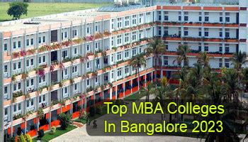 Top MBA Colleges in Bangalore 2023-2024: Check List & Rating Here