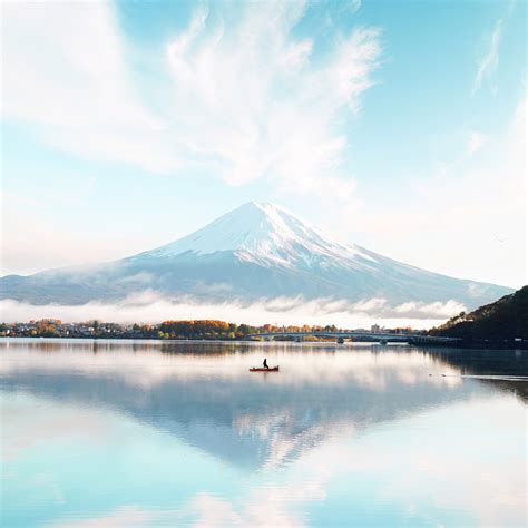 Mount Fuji Blue Bright Day 4k, HD Nature, 4k Wallpapers, Images ...