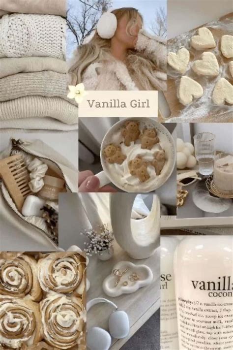 Download Vanilla Girl Aesthetic Collage Wallpaper | Wallpapers.com