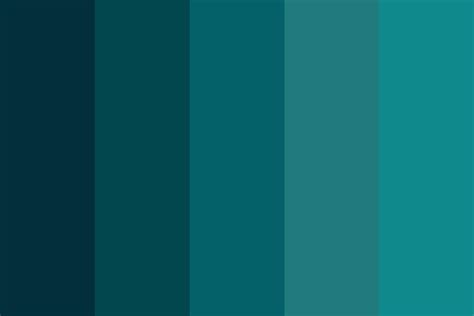 navy-teal-turquoise Color Palette