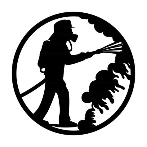 Fireman Silhouette Clip Art