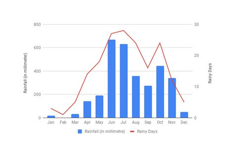 Daily Rainfall Chart Template