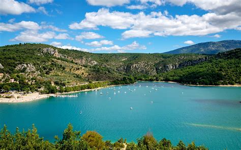 Desktop Wallpapers France Var Provence Nature Hill Bay 1920x1200