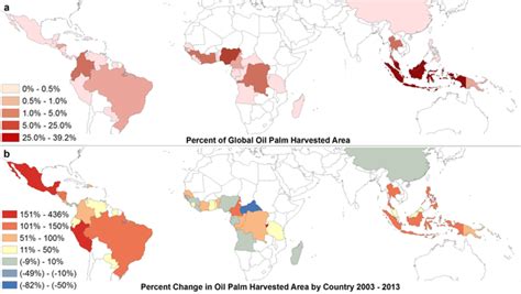 Palm Oil Deforestation Map