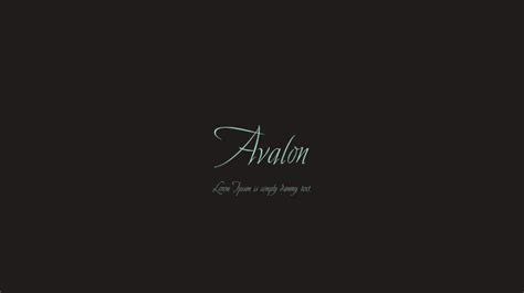 Avalon Font : Download Free for Desktop & Webfont