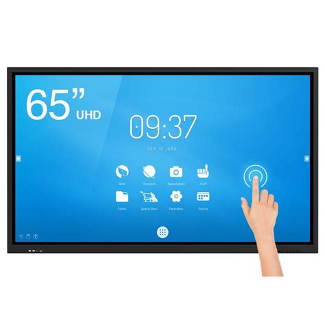 Ecran interactif tactile Android SpeechiTouch UHD - 65'' | Mediaself