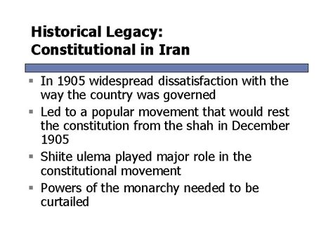 Chapter Sixteen Politics in Iran Comparative Politics Today