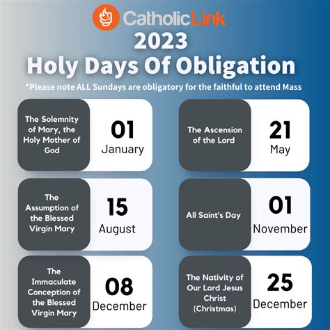 Holy Days Of Obligation 2024 United States - Ivett Letisha