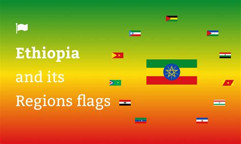 Ethiopia and its Regions flags | Figma