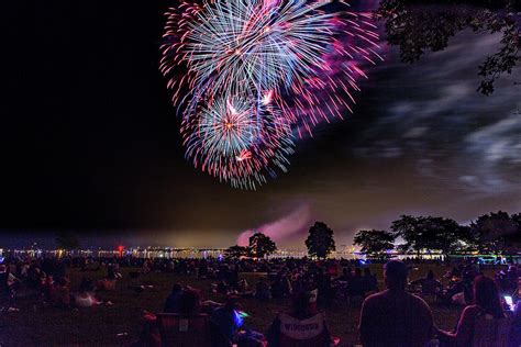 Harbor Fireworks Photograph by Vincent Buckley - Fine Art America