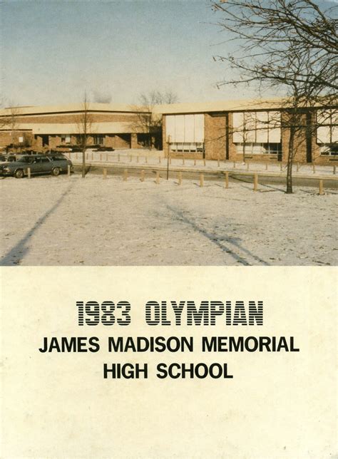 1983 yearbook from James Madison Memorial High School from Madison ...