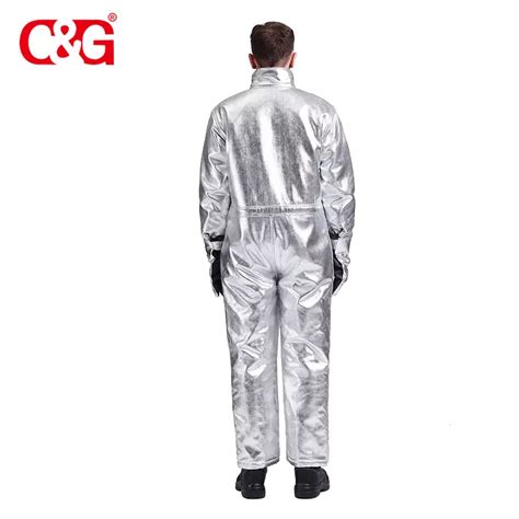 Aluminized suit, Proximity fire rescue, Aluminized PPE | Shanghai C&G