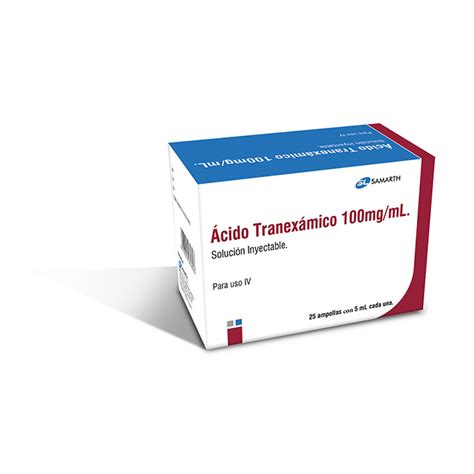 Ácido Tranexámico ampolla 100mg/mL – VMG