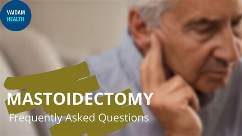 Mastoidectomy- Frequently Asked Questions - YouTube