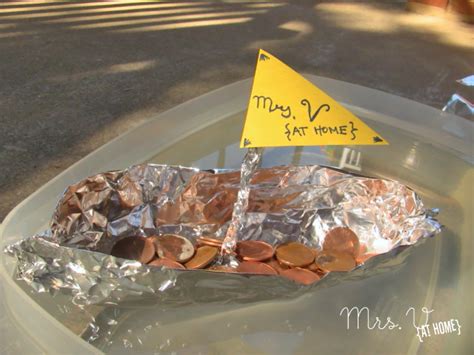 Best Tin Foil Boat Design Make A Boat Out Of Foil To Hold The Most ...