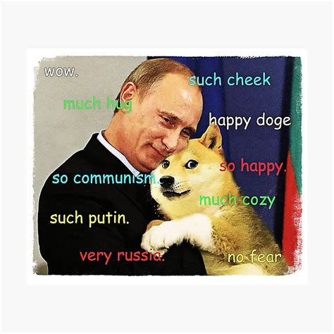 Russian Doge Photographic Prints | Redbubble