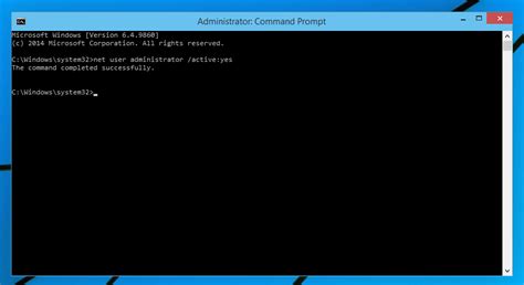 Enable or disable the Administrator account in Windows 10