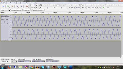 software defined radio - transmitted FSK, sniffed something PSK-looking ...