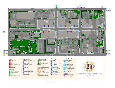 Downtown Map - Big Rapids Downtown Business Association