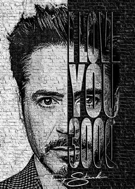 Tony Stark I love you 3000 Digital Art by Zdenek Moravek - Fine Art America