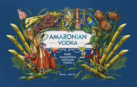 AMAZONIAN VODKA :: Behance