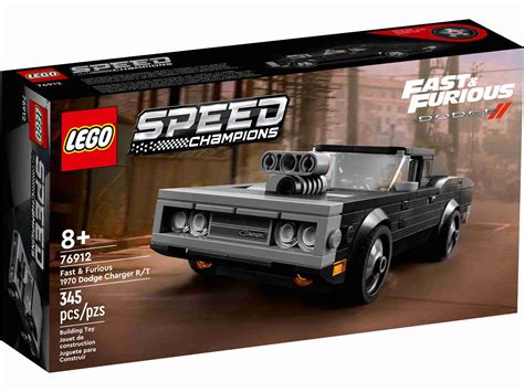 LEGO 76912 Speed Champions Fast & Furious 1970 Dodge Charger R/T : Lobigo.co.uk: Toys