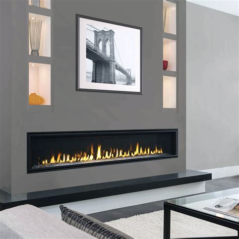Double-Sided Fireplace Designs in the Living Room | Vented gas ...