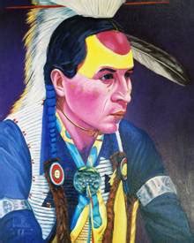 THE PAINTED POSSUM: Leonard Peltier