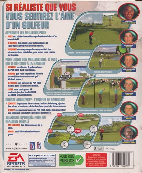 Tiger Woods PGA Tour 2000 cover or packaging material - MobyGames