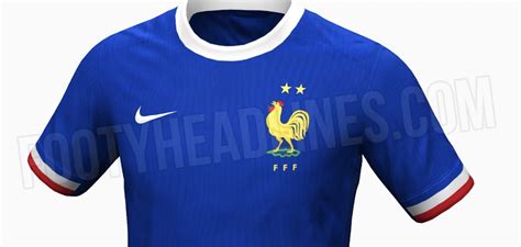 Un premier aperçu du nouveau maillot domicile Nike de l’Equipe de France de football pour l’UEFA ...