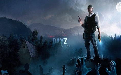 Download Survivor With Zombies Dayz Desktop Wallpaper | Wallpapers.com