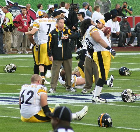 Ben Roethlisberger at Super Bowl XLIII