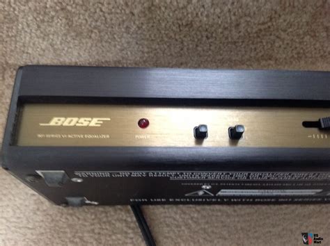 Bose 901 Series VI Active Equalizer - With $19.99 shipping to 48 states Photo #1597670 - US ...