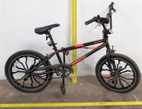 Mongoose Rebel Freestyle Big Wheel Trick Bike, Black/Orange - Oahu Auctions