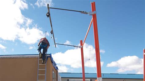 OSHA Compliant Temporary Fall Protection - Flexible Lifeline Systems