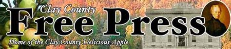 Clay County Free Press – Home Of The Delicious Golden Apple