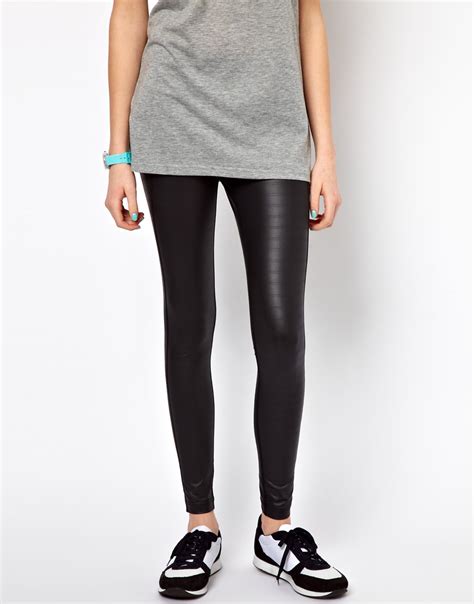 Nike High Shine Leggings in Black - Lyst