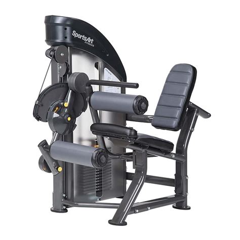 P759 - Seated Leg Curl Machine - Eco Fitness