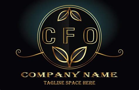 Premium Vector | Cfo letter logo