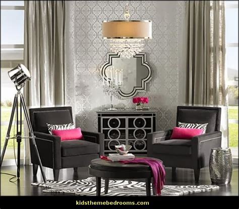 Decorating theme bedrooms - Maries Manor: glam living room decor - glam ...