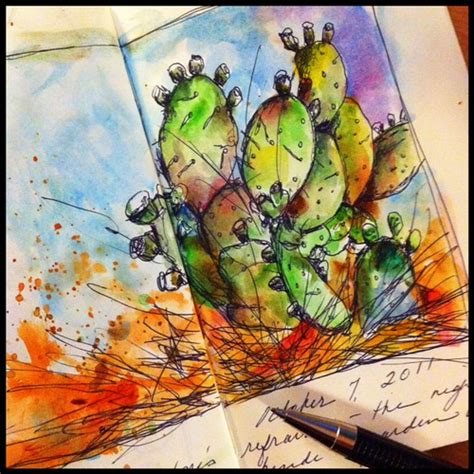 Watercolor cacti | studio318 | Flickr