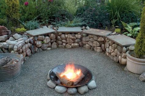 40 Simple Fire Pit Setting Ideas on a Budget for DIY Designs