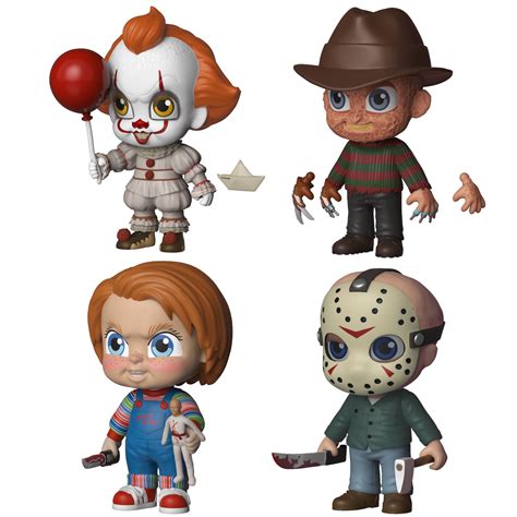 Funko 5 Star Horror Collectors Set 1 - Pennywise, Freddy Krueger ...