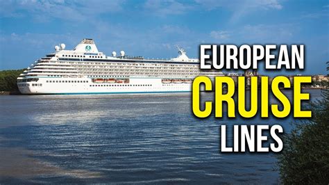 Top 5 Best European Cruise Lines - YouTube