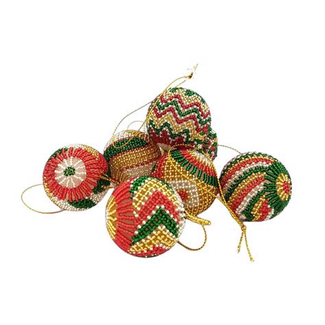 Balls: Christmas Balls in Various Colours & Sizes - Woza Moya