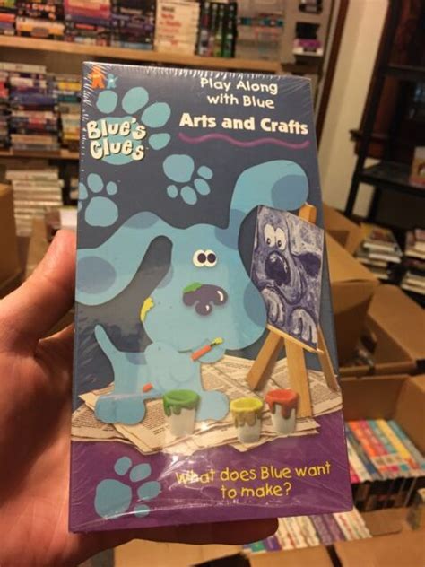 Blues Clues Arts And Crafts Vhs 1998 Nick Jr Nickelodeon Steve Orange ...